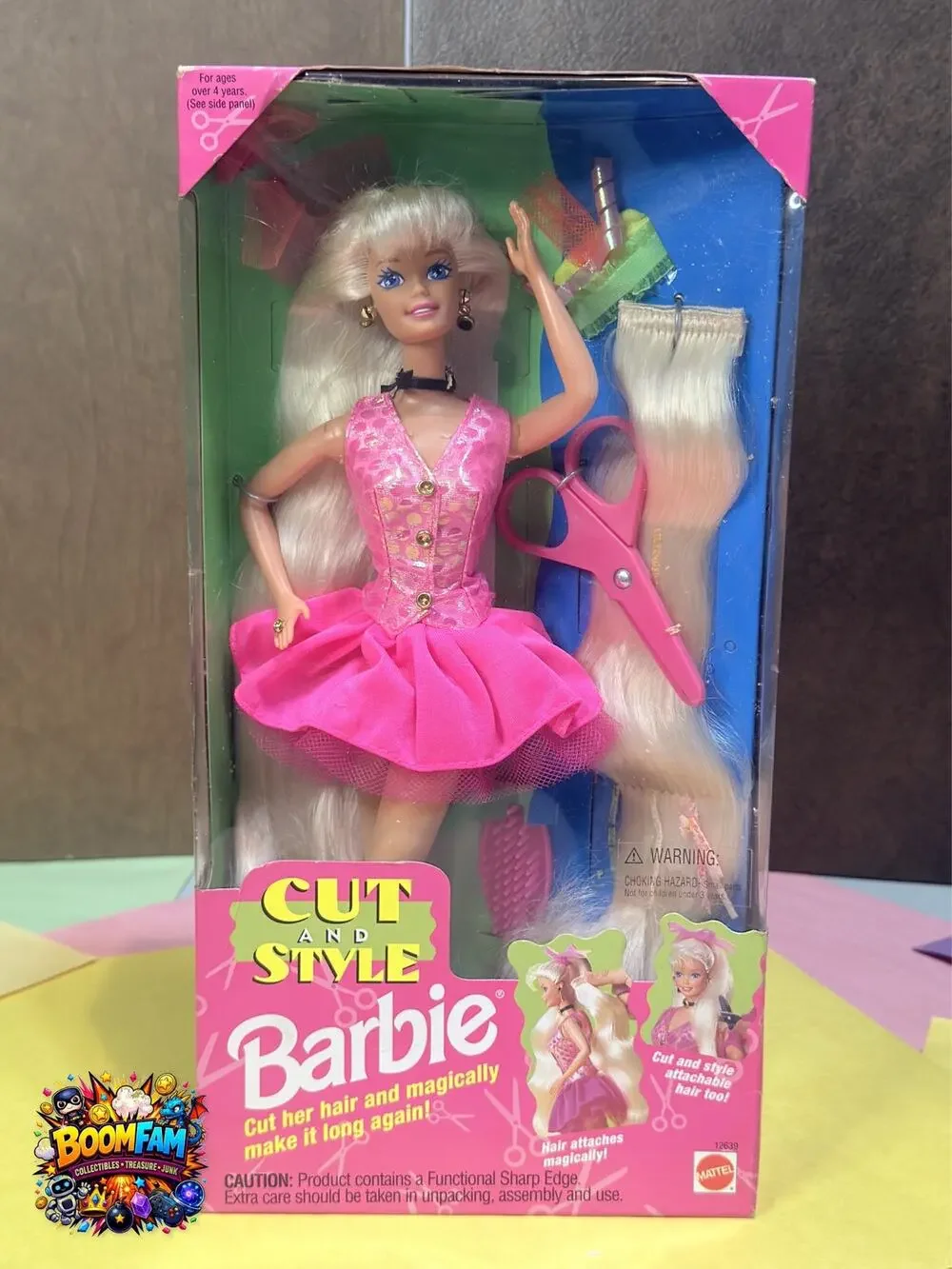 Cut and Style Barbie 1994 Mattel 12639 NRFB Vintage
